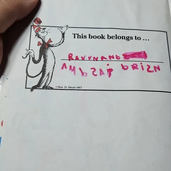 Dr. Seuss Colorful Book Trio - Red, Blue, White - Picture 8 of 8